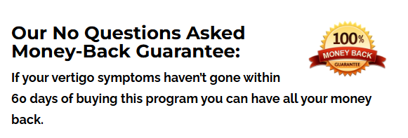 The Vertigo And Dizziness Program Money-Back Guarantee